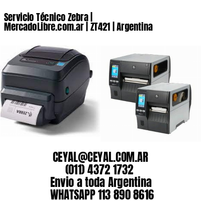 Servicio Técnico Zebra | MercadoLibre.com.ar | ZT421 | Argentina