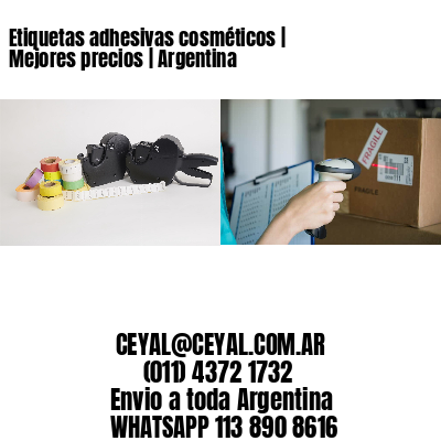 Etiquetas adhesivas cosméticos | Mejores precios | Argentina