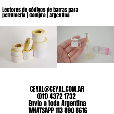 Lectores de códigos de barras para perfumería | Compra | Argentina