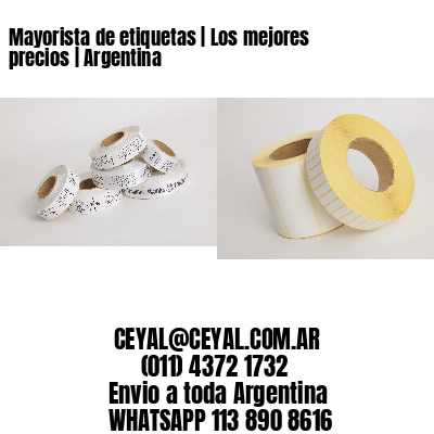 Mayorista de etiquetas | Los mejores precios | Argentina