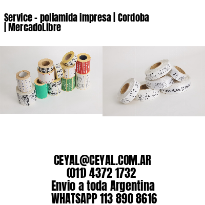 Service – poliamida impresa | Cordoba | MercadoLibre