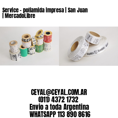 Service – poliamida impresa | San Juan | MercadoLibre
