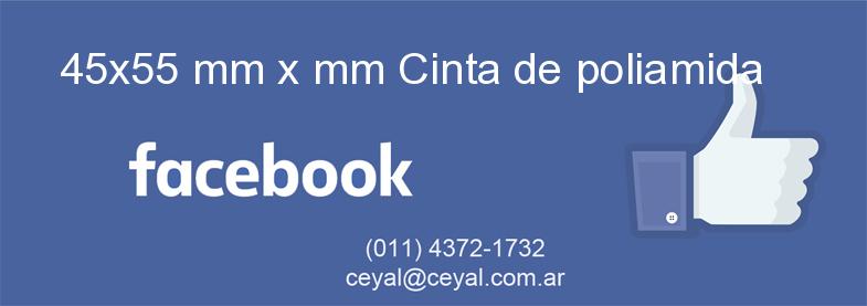45x55 mm x mm Cinta de poliamida