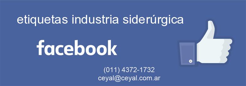 etiquetas industria siderúrgica
