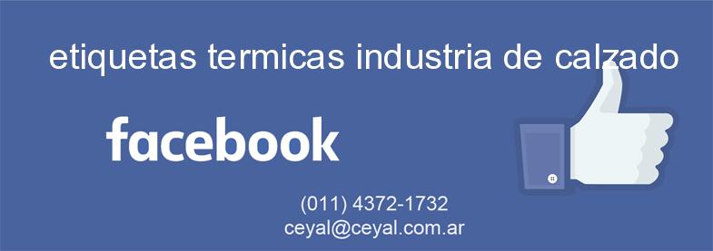 etiquetas termicas industria de calzado