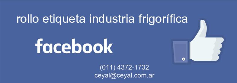 rollo etiqueta industria frigorífica