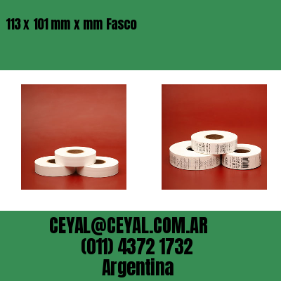 113 x 101 mm x mm Fasco