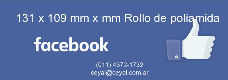 131 x 109 mm x mm Rollo de poliamida