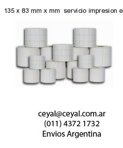 135 x 83 mm x mm  servicio impresion etiquetas ilustracion
