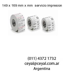 149 x 169 mm x mm  servicio impresion etiquetas codigos
