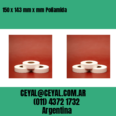 150 x 143 mm x mm Poliamida