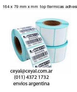 164 x 79 mm x mm  top ttermicas adhesivas