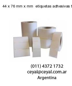 44 x 76 mm x mm  etiquetas adhesivas textiles