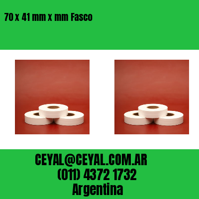 70 x 41 mm x mm Fasco