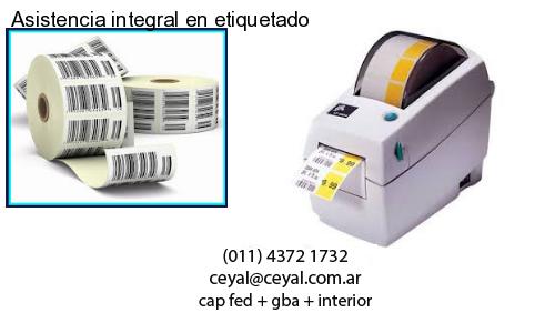 Asistencia integral en etiquetado