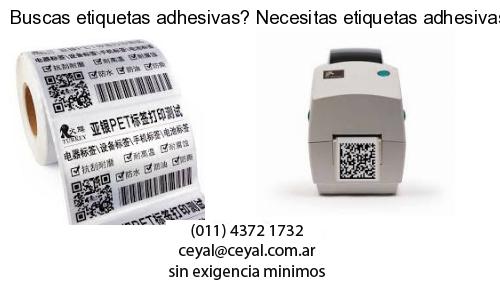 Buscas etiquetas adhesivas? Necesitas etiquetas adhesivas? Necesitas impirmir etiquetas adhesivas