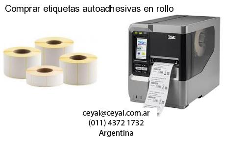 Comprar etiquetas autoadhesivas en rollo