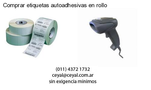 Comprar etiquetas autoadhesivas en rollo