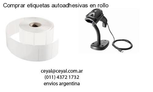 Comprar etiquetas autoadhesivas en rollo