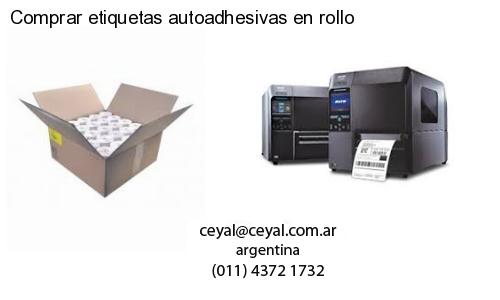 Comprar etiquetas autoadhesivas en rollo