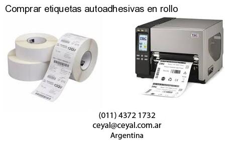 Comprar etiquetas autoadhesivas en rollo