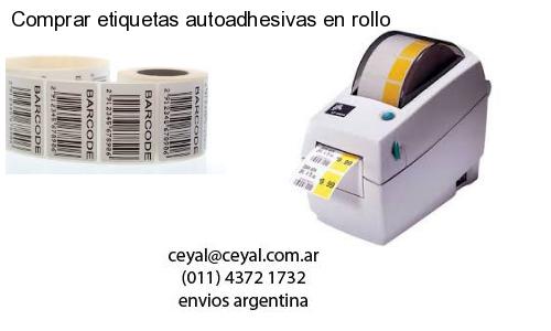 Comprar etiquetas autoadhesivas en rollo