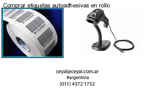 Comprar etiquetas autoadhesivas en rollo