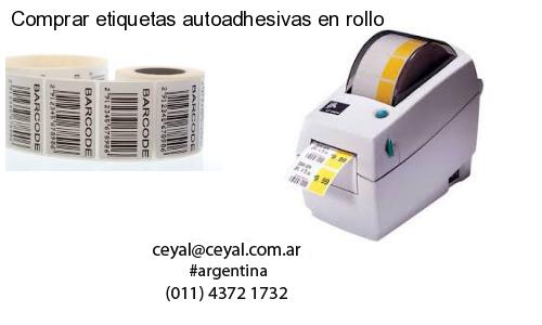 Comprar etiquetas autoadhesivas en rollo
