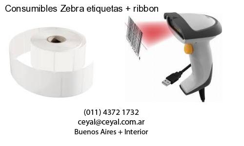 Consumibles Zebra etiquetas   ribbon
