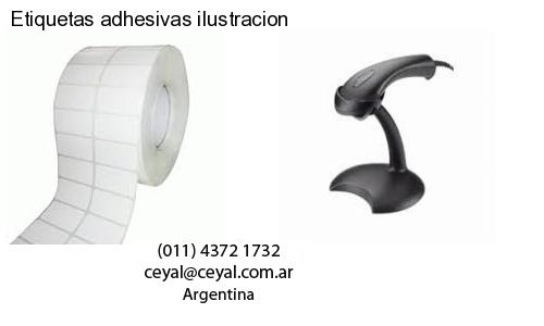 Etiquetas adhesivas ilustracion
