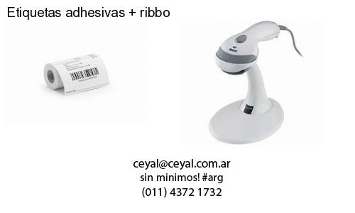 Etiquetas adhesivas   ribbo