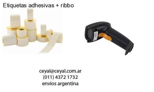 Etiquetas adhesivas   ribbo
