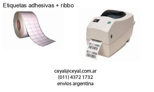 Etiquetas adhesivas   ribbo