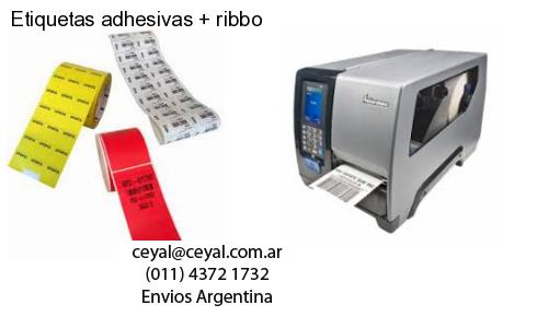 Etiquetas adhesivas   ribbo