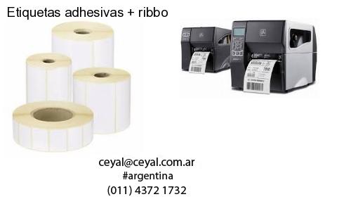 Etiquetas adhesivas   ribbo