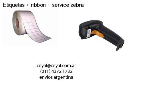 Etiquetas   ribbon   service zebra