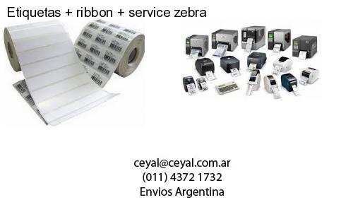 Etiquetas   ribbon   service zebra