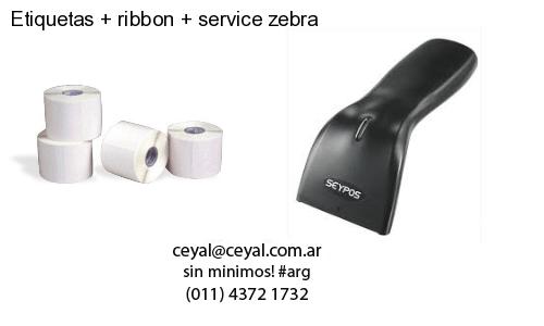 Etiquetas   ribbon   service zebra