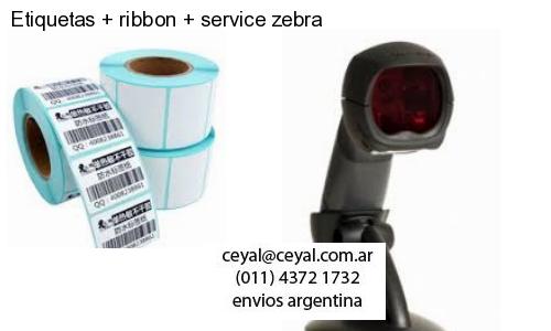 Etiquetas   ribbon   service zebra