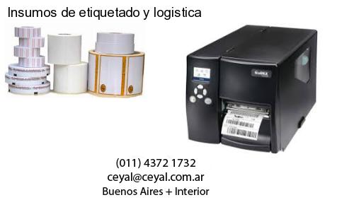 Insumos de etiquetado y logistica
