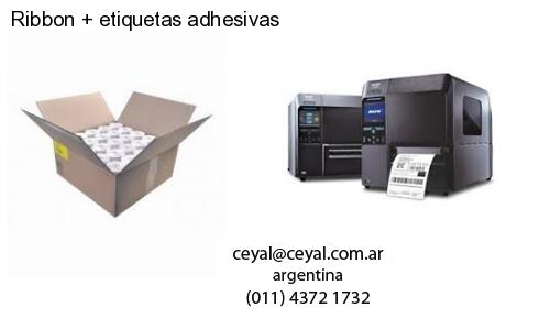 Ribbon etiquetas adhesivas