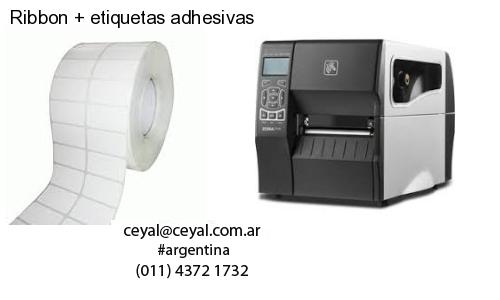 Ribbon etiquetas adhesivas