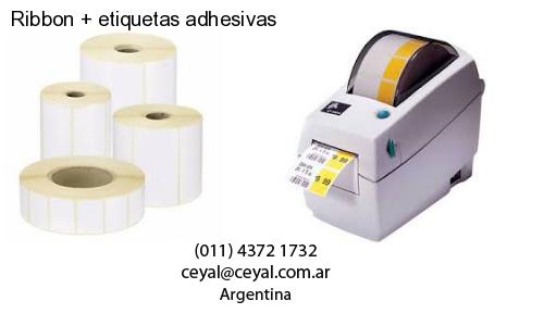Ribbon etiquetas adhesivas