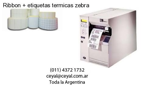 Ribbon   etiquetas termicas zebra