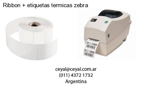 Ribbon etiquetas termicas zebra
