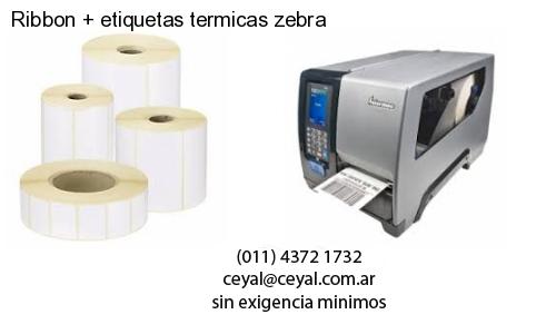 Ribbon   etiquetas termicas zebra