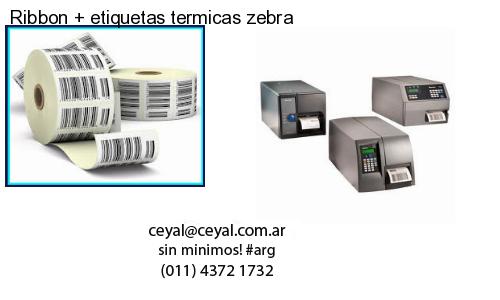 Ribbon etiquetas termicas zebra