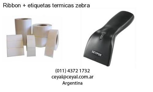 Ribbon etiquetas termicas zebra