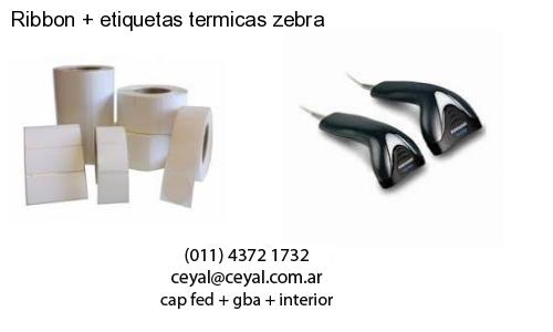Ribbon   etiquetas termicas zebra