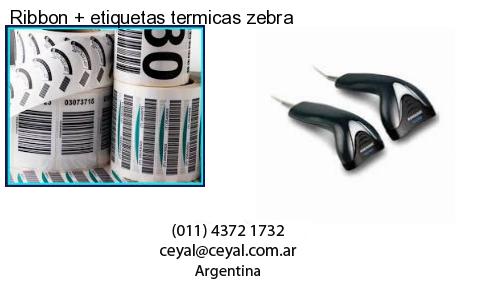 Ribbon   etiquetas termicas zebra